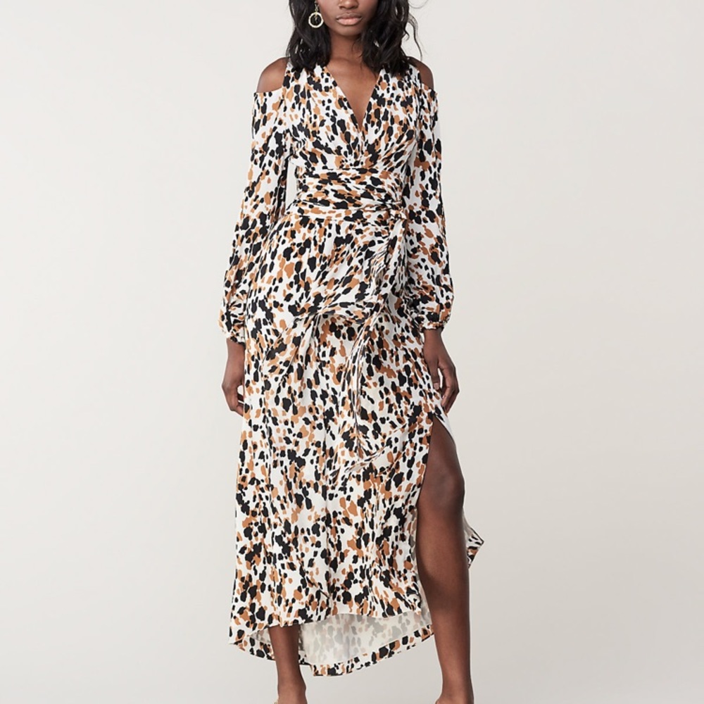 NWT Diane Von Furstenberg Silk Dress Sz 14